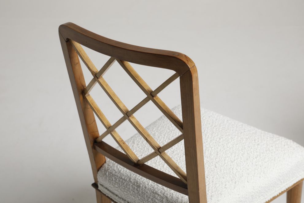 Due sedie, attr. Paolo Buffa, anni '50
